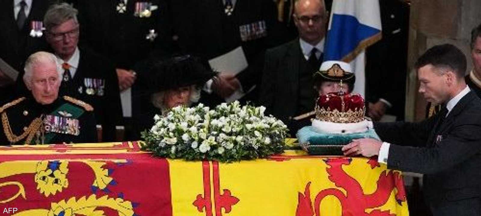 نعش الملكة إليزابيث