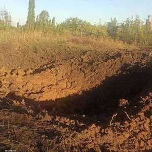 نشر صورة حفرة يقال إنها نجمت عن الانفجار