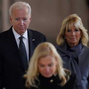 بايدن سافر إلى لندن لحضور جنازة الملكة