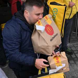 إعادة افتتاح مطعم ماكدونالدز في كييف