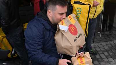 إعادة افتتاح مطعم ماكدونالدز في كييف