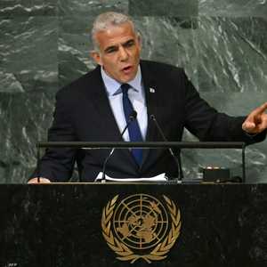 رئيس الوزراء الإسرائلي يائير لبيد