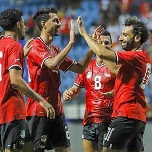 صلاح أحرز هدفين في ثلاثية الفراعنة أمام النيجر