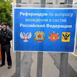 استفتاء على انضمام 4 مقاطعات إلى روسيا