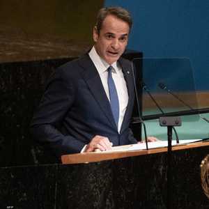 رئيس الوزراء اليوناني كيرياكوس ميتسوتاكيس