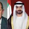 رئيس دولة الإمارات استقبل المستشار الألماني