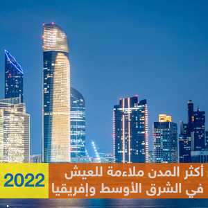 المدن الأكثر ملاءمة للعيش عام 2022