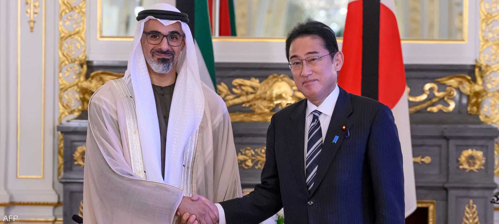 جانب من إطلاق الشراكة بين الإمارات واليابان