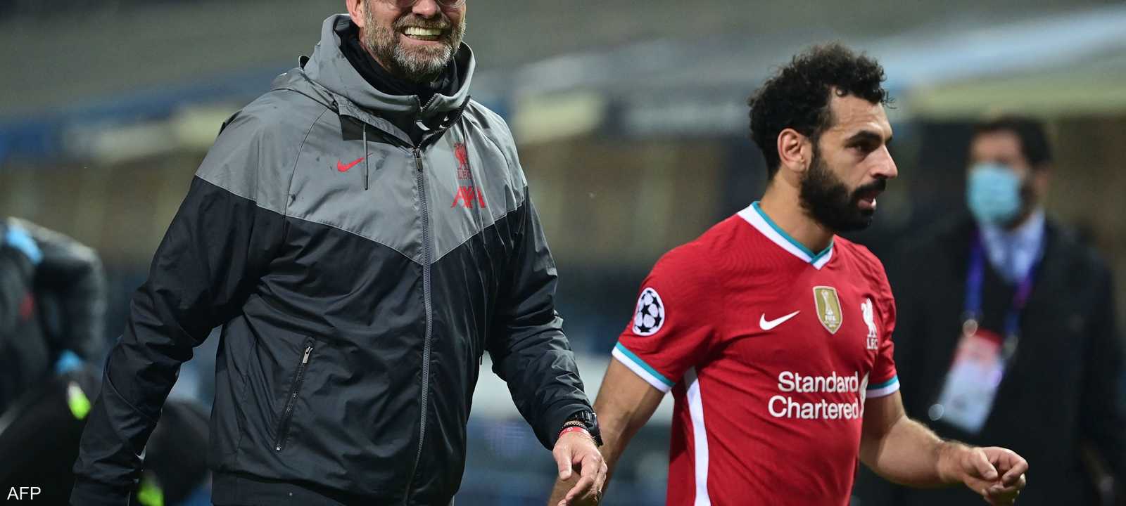 محمد صلاح ويورغن كلوب في لقطة أرشيفية