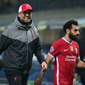 محمد صلاح ويورغن كلوب في لقطة أرشيفية