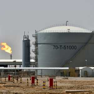 حقل الغراف النفطي في محافظة ذي قار جنوب العراق
