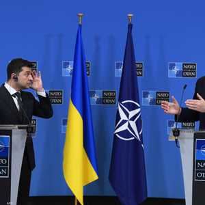 أمين عام الناتو والرئيس الأوركراني