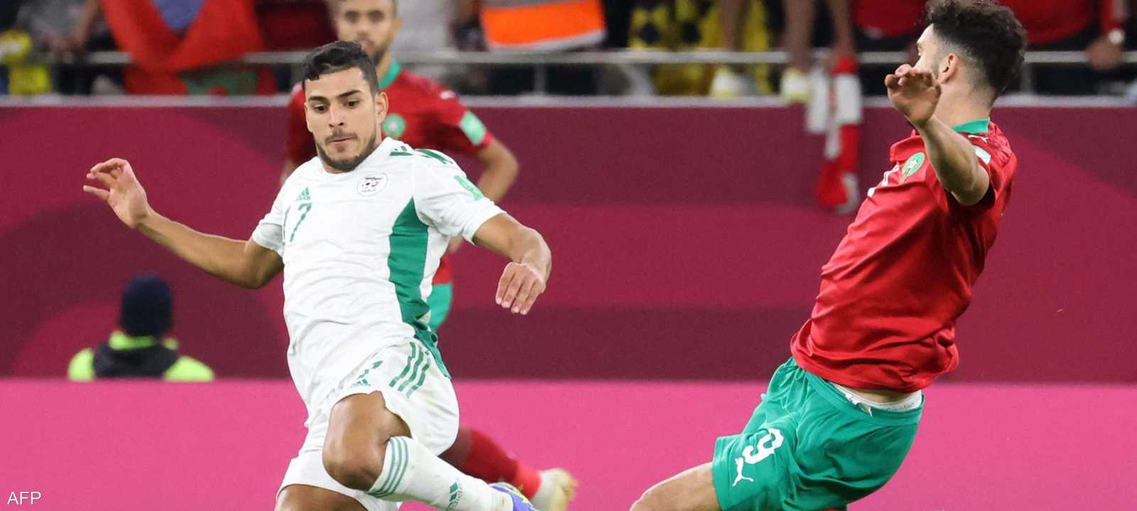 من لقاء جمع بين الجزائر والمغرب في 2021