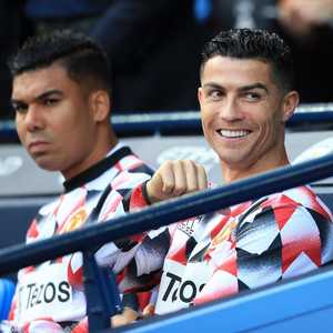 رونالدو ظل احتياطيا في مباراة فريقيه مع السيتي