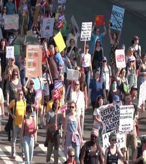 ولايات أميركية شهدت مظاهرات لدعم "الحق في الإجهاض"