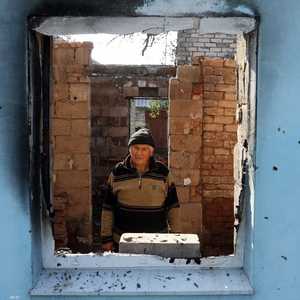 القصف المكثف دمر القرى من الطرفين