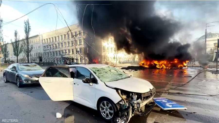 الانفجارات في كييف