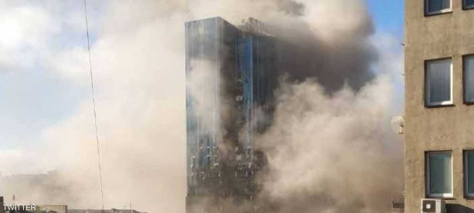 مبنى القنصلية الألمانية في كييف تعرض للقصف