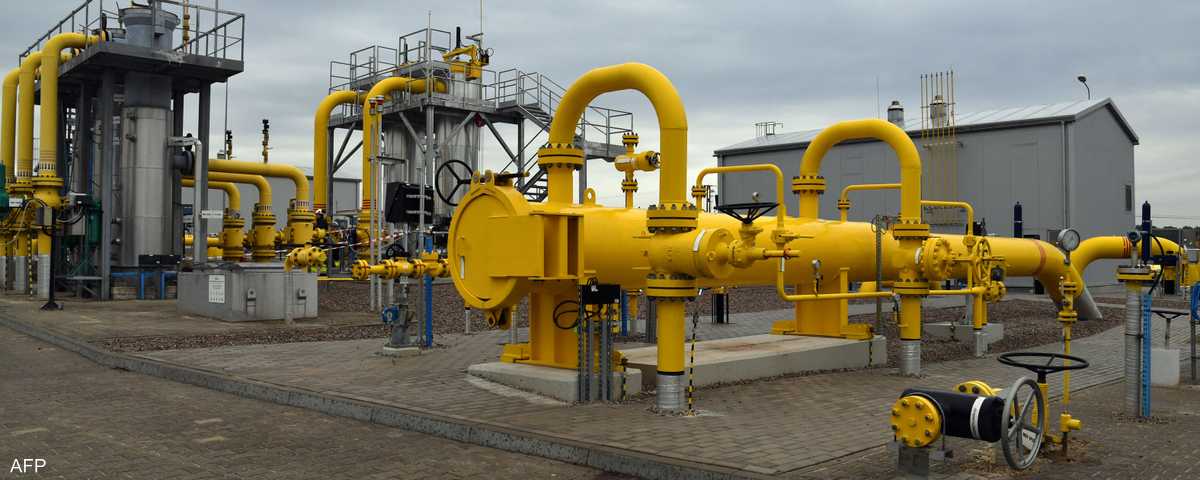 خطوط الغاز الأوروبية