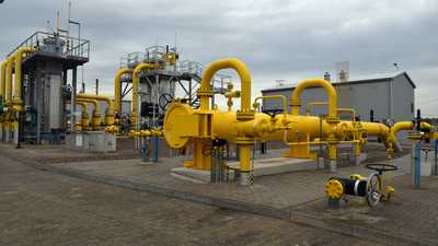 خطوط الغاز الأوروبية