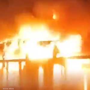 الحريق بسبب ماس في وحدة تكييف الهواء