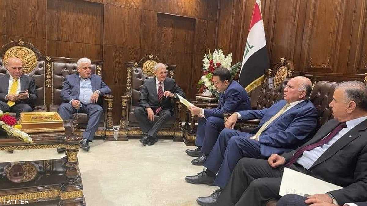 تكليف محمد شياع السوداني تشكيل حكومة جديدة في العراق