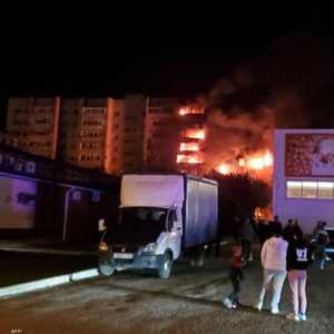 4 قتلى بتحطم طائرة عسكرية روسية بمدينة ييسك