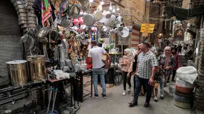 سوق وسط العاصمة العراقية بغداد