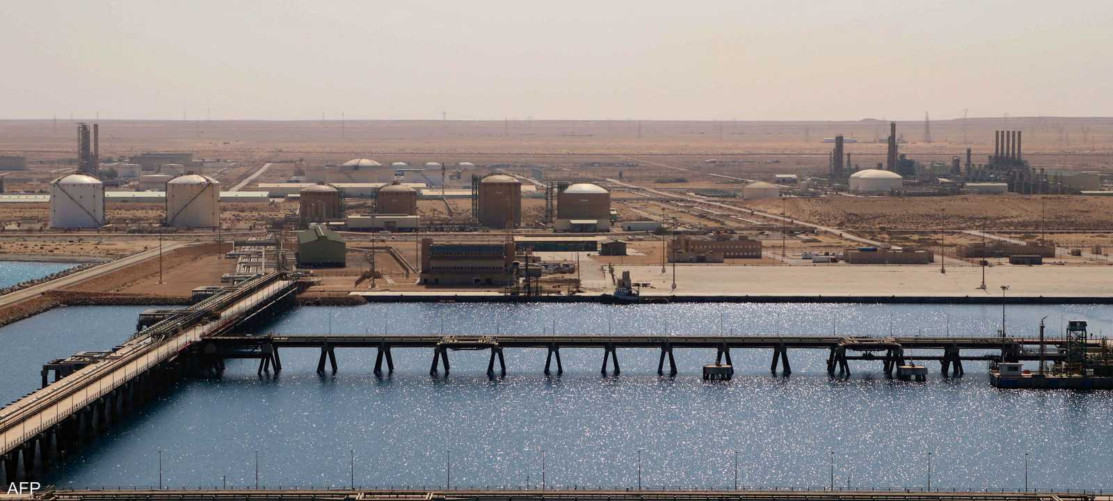 ميناء البريقة النفطي في ليبيا