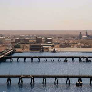 ميناء البريقة النفطي في ليبيا
