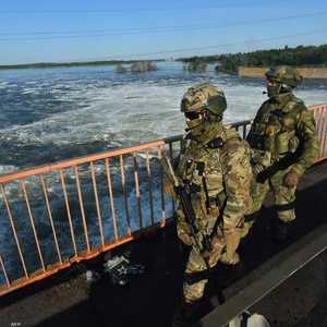 نفت السلطات الروسية في خيرسون أي تفخيخ للسد