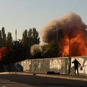 روسيا تقصف العاصمة كييف بطائرات مسيرة