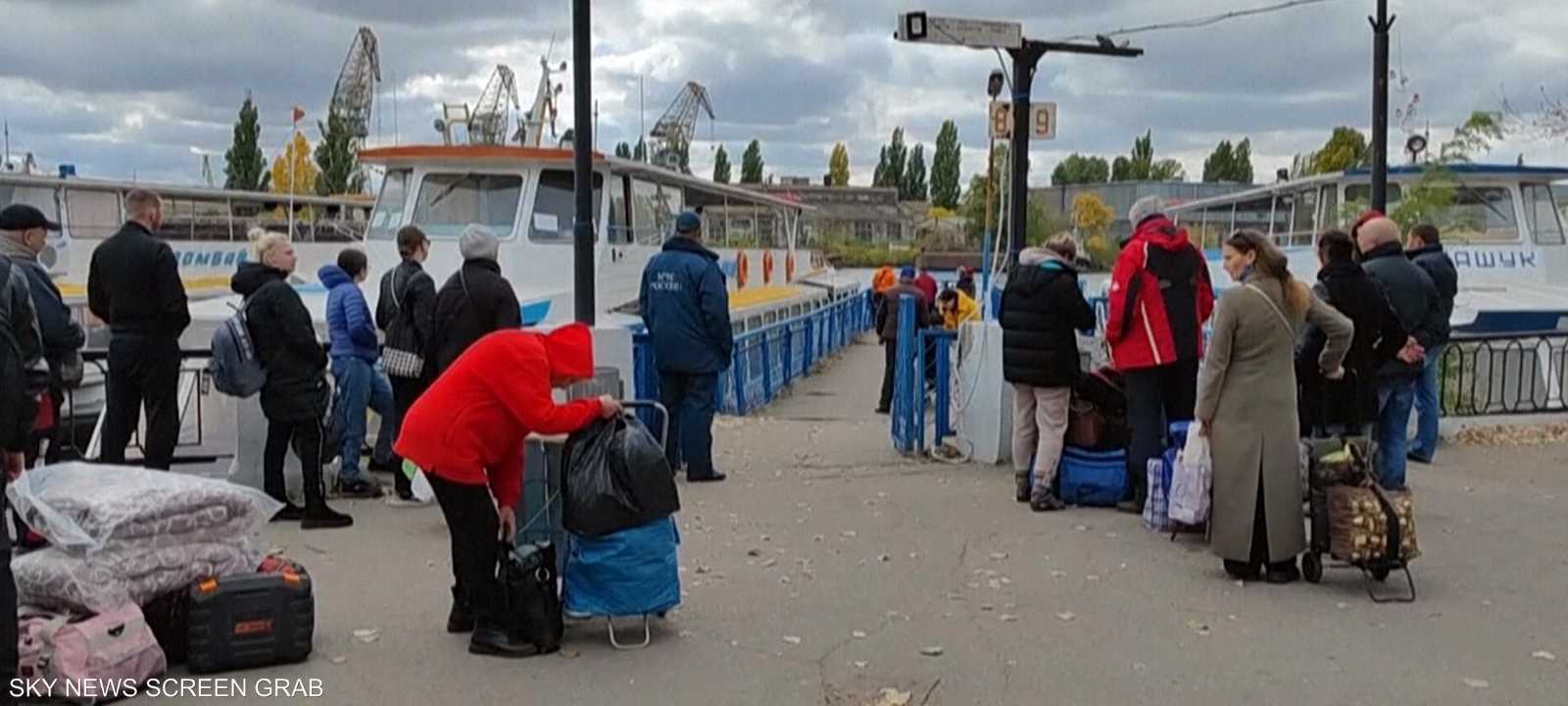 سلطات خيرسون تطلب من المدنيين المغادرة بشكل فوري