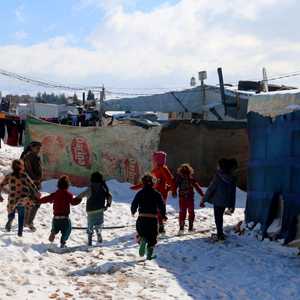 لاجئون سوريون في لبنان