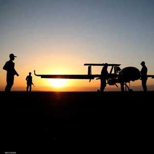 أرشيفية لاختبار مسيرة في إيران