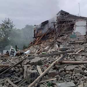 من آثار القصف في خيرسون.. أرشيفية