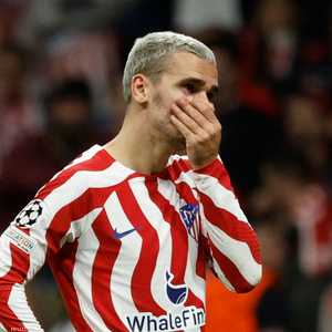 الحسرة تكسو وجه غريزمان نجم أتلتيكو مدريد