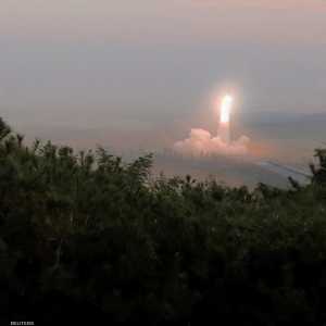 أرشيفية لتجربة صاروخية في 10 أكتوبر