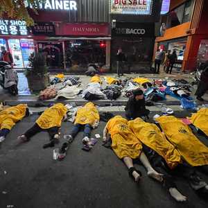 التدافع خلف عشرات الضحايا