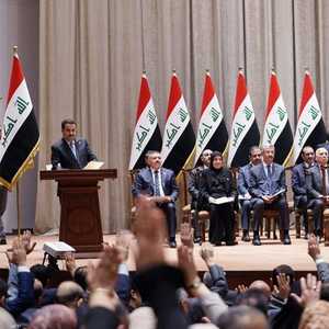 جلسة البرلمان التي تمت فيها المصادقة على الحكومة الجديدة