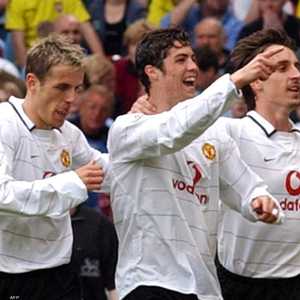 نيفيل ورونالدو تزاملا لمدة 6 مواسم