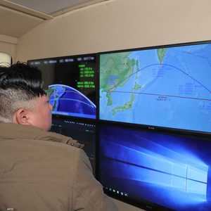 كيم جونغ أون يستعرض تجربة صاروخية لكوريا الشمالية