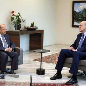 ميشال عون ونجيب ميقاتي