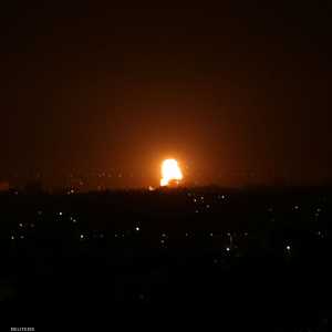 غارات جوية إسرائيلية على مواقع في قطاع غزة