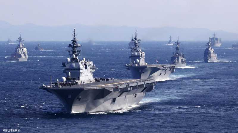استضافت اليابان أول استعراض دولي للأساطيل البحرية منذ سبع سنوات