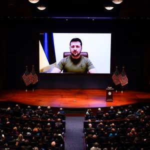 الرئيس الأوكراني فلوديمير زيلينسكي