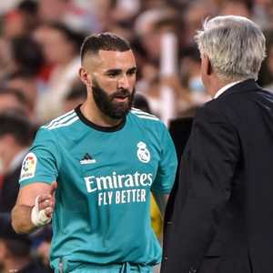 أنشيلوتي وبنزيمة - صورة أرشيفية