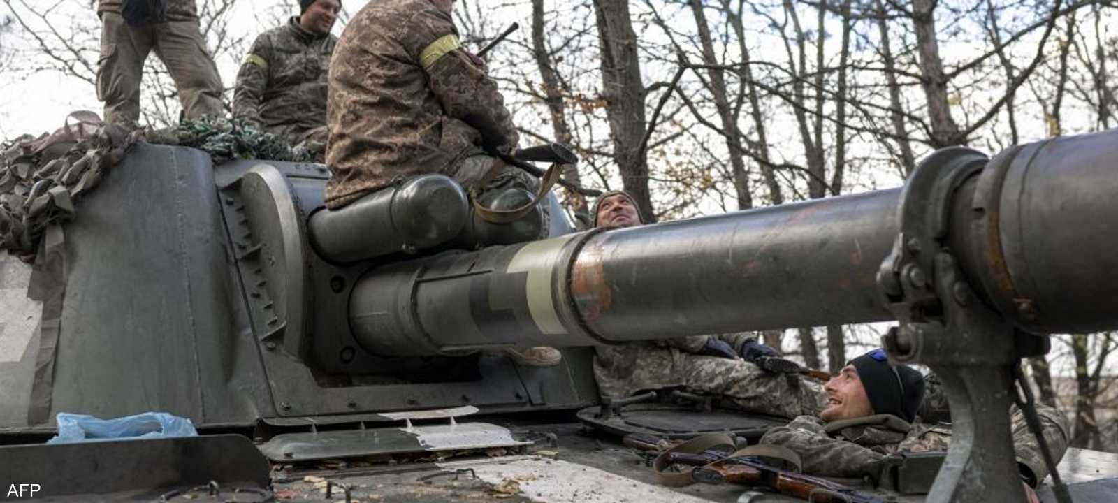 عناصر من الجيش الأوكراني في خيرسون