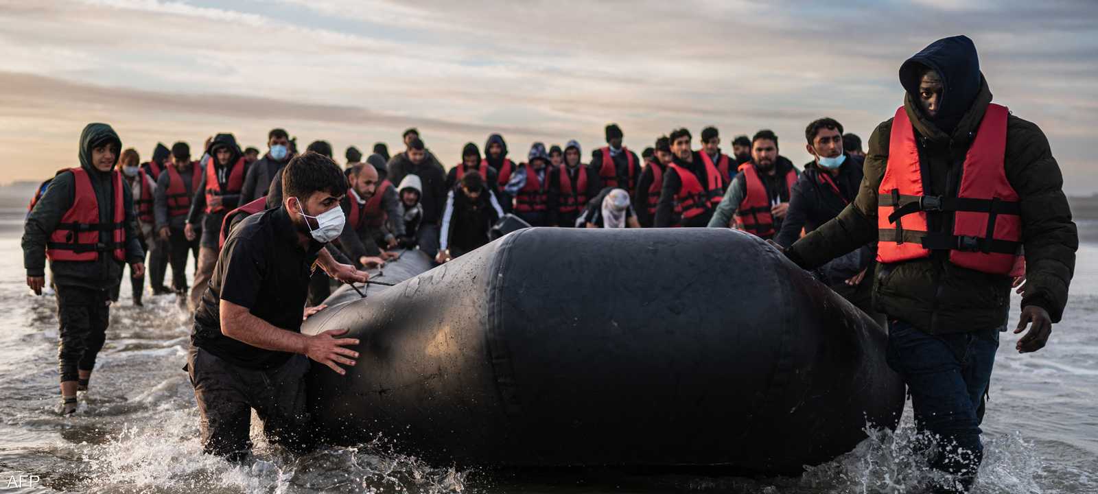 رحلات المهاجرين عبر المانش محفوفة بالمخاطر دائما