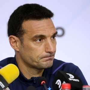 مدرب منتخب الأرجنتين ليونيل سكالوني